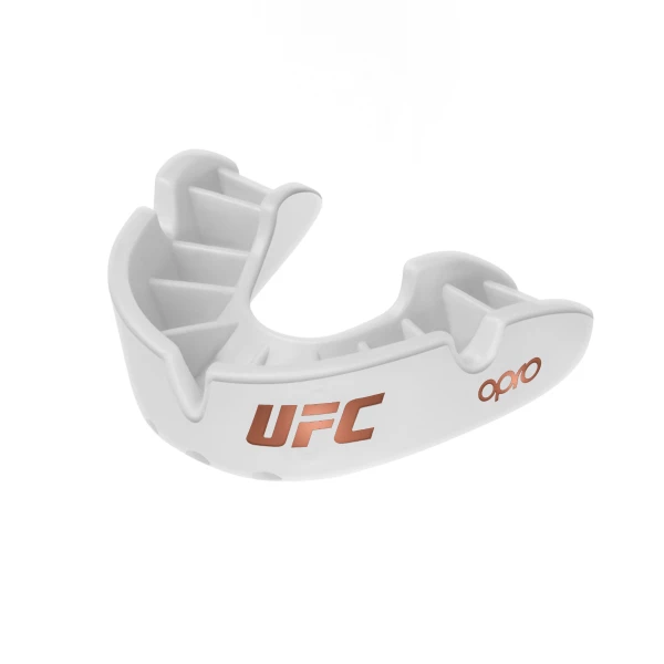 Promo 😉 OPRO Mouth Guard UFC BRONZE White/rose Gold 002258002 ✨ 3 OPRO Mouth Guard UFC BRONZE White/rose Gold 002258002