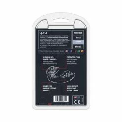 OPRO Mouthguard UFC Silver - Black/Red,