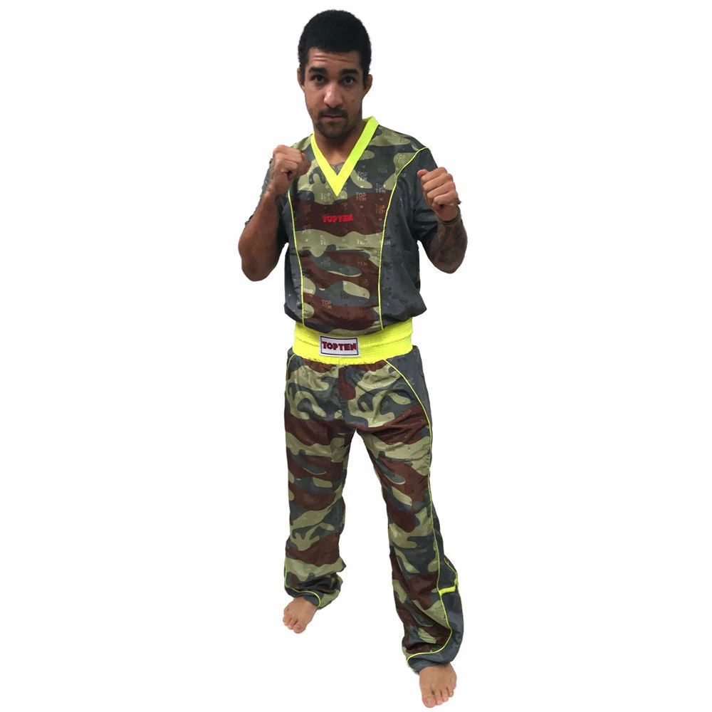 Best Pirce ⭐ TopTen OFFERS Top Ten CAMO Energy Fighter Uniform, 1682-CAG 🤩 3 TopTen OFFERS Top Ten CAMO Energy Fighter Uniform, 1682-CAG