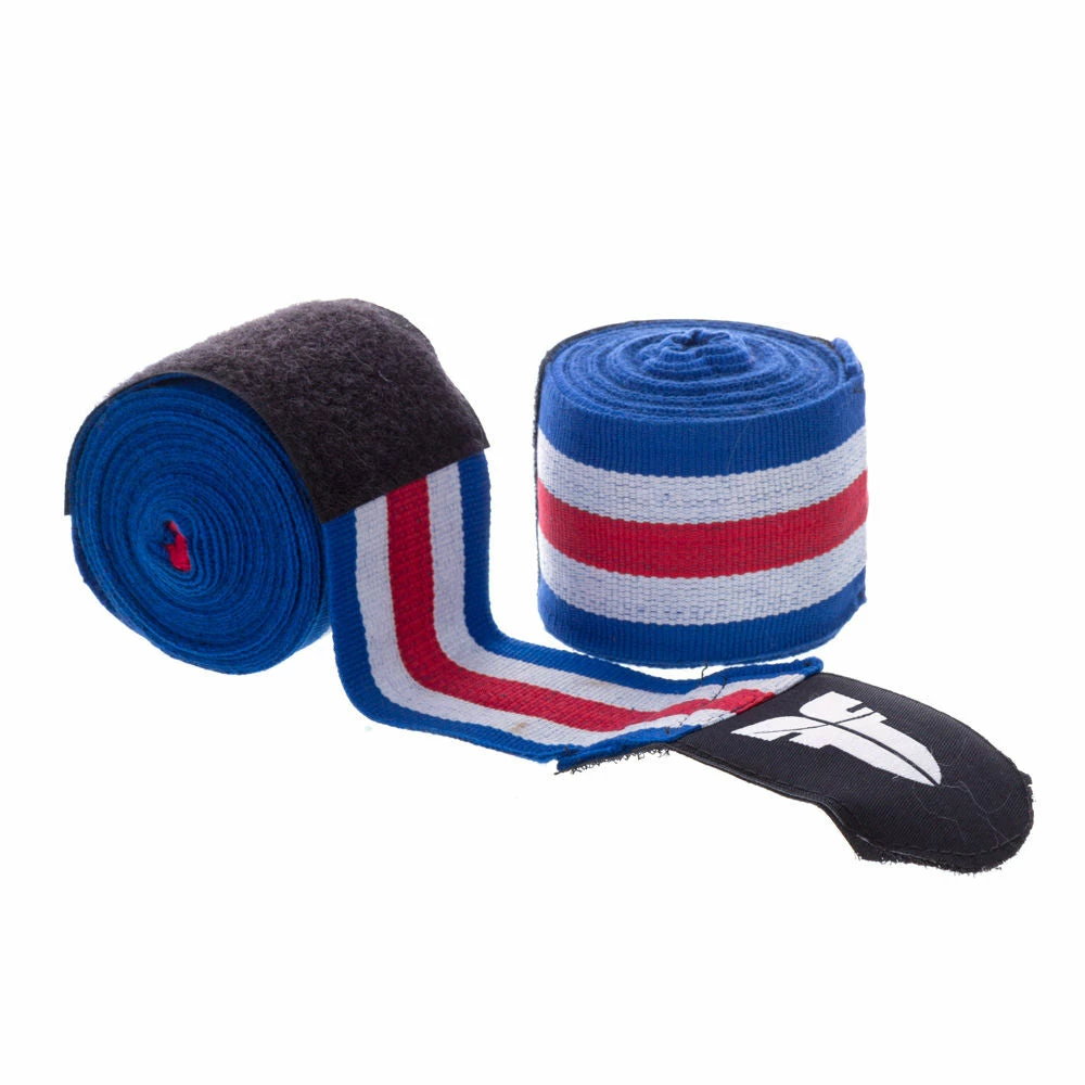 Promo ๐ฅฐ Fighter Patriot Tricolor Polycotton Handwraps, BAND F TRI ๐ 3 Fighter Patriot Tricolor Polycotton Handwraps, BAND F TRI