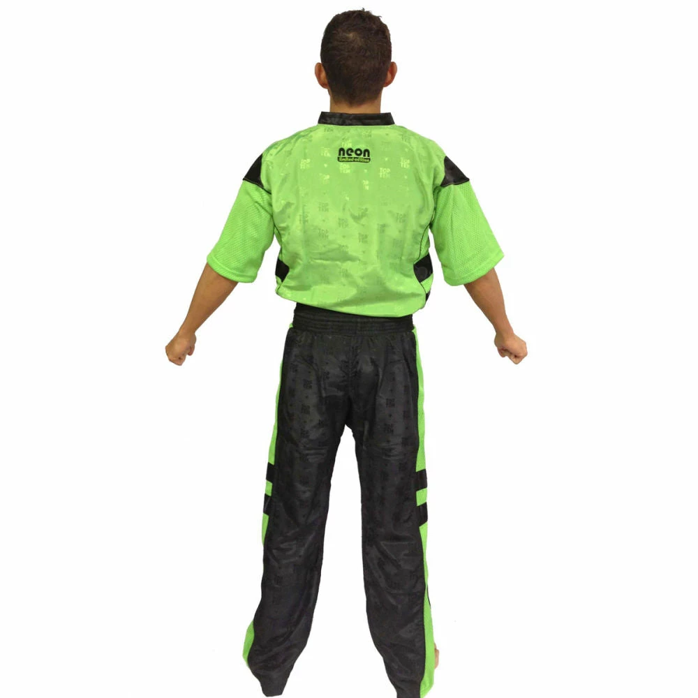 New ๐ TopTen OFFERS Fight Suit TOP TEN -uniform- Neon Green/black, 1681-51 โ๏ธ 7 TopTen OFFERS Fight Suit TOP TEN -uniform- Neon Green/black, 1681-51