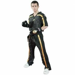 TopTen OFFERS Top Ten Mesh Uniform 1605 Model - Black/gold, 1605-92