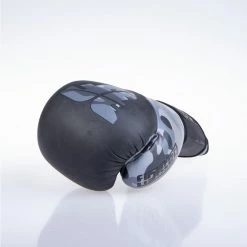 Fighter SPLIT Boxing Gloves - Black/camo, FBG-001BBL