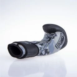 Fighter SPLIT Boxing Gloves - Black/camo, FBG-001BBL