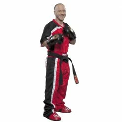 TopTen Top Ten Mesh Uniform 1605 Model - Red/balck, 1605 R