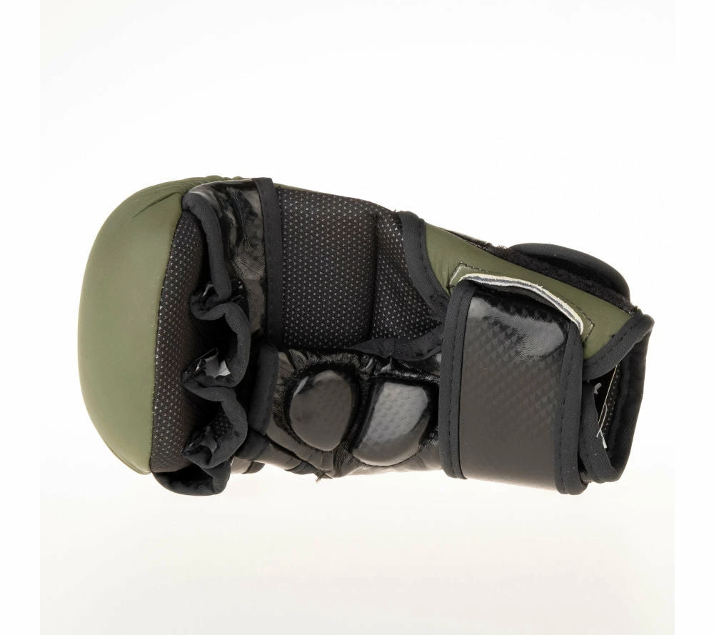 Promo ✔️ Fighter Training MMA Gloves - Khaki/black, FMG-001 ⌛ 4 Fighter Training MMA Gloves - Khaki/black, FMG-001