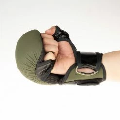 Promo ✔️ Fighter Training MMA Gloves - Khaki/black, FMG-001 ⌛ 16 Fighter Training MMA Gloves - Khaki/black, FMG-001