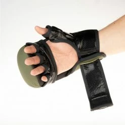 Promo ✔️ Fighter Training MMA Gloves - Khaki/black, FMG-001 ⌛ 19 Fighter Training MMA Gloves - Khaki/black, FMG-001