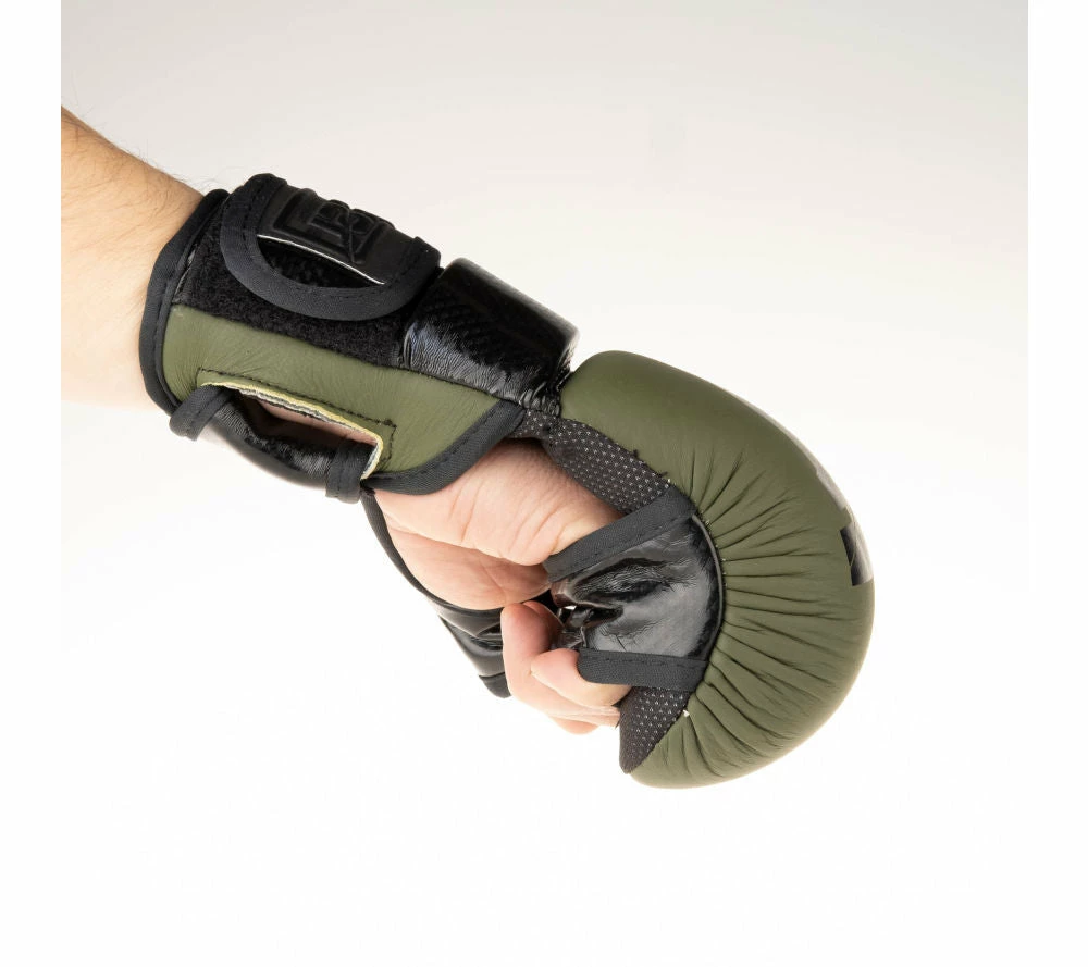 Promo ✔️ Fighter Training MMA Gloves - Khaki/black, FMG-001 ⌛ 11 Fighter Training MMA Gloves - Khaki/black, FMG-001