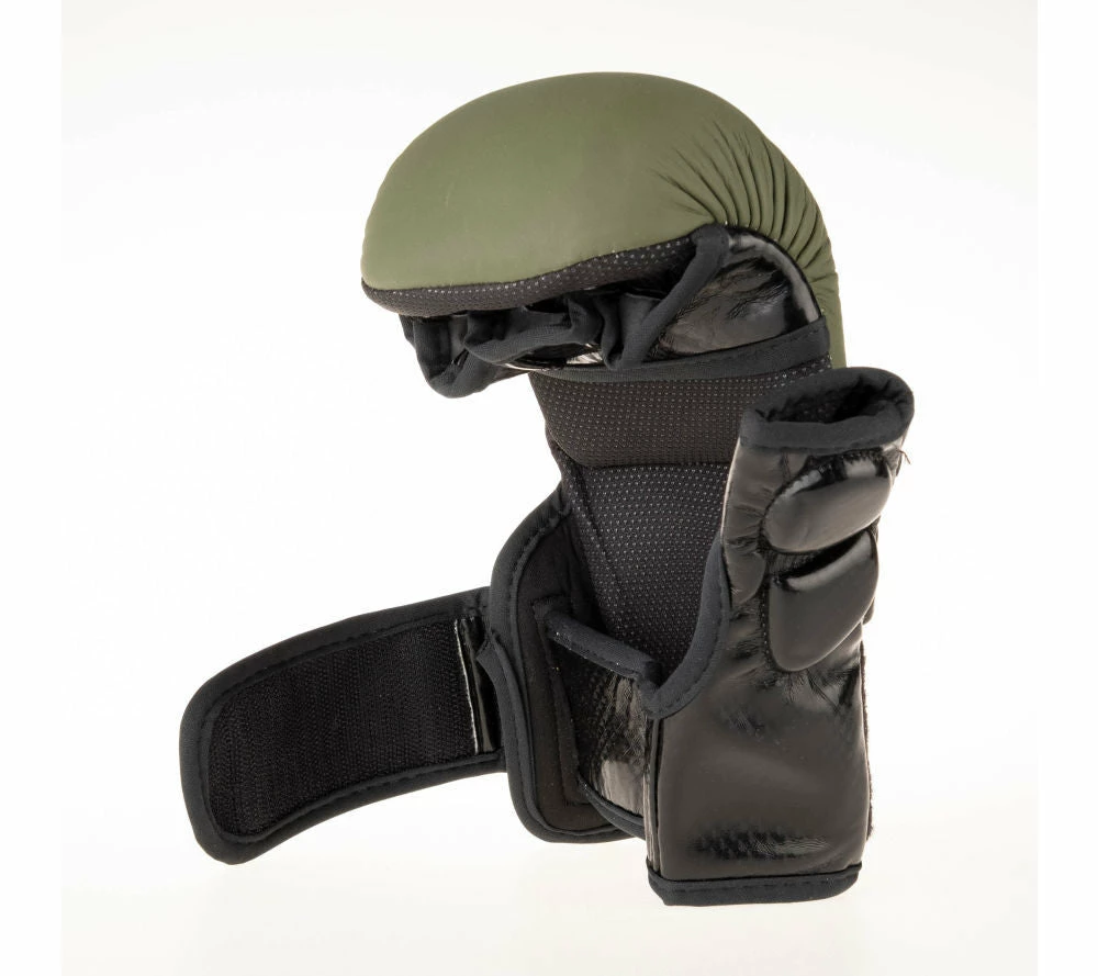 Promo ✔️ Fighter Training MMA Gloves - Khaki/black, FMG-001 ⌛ 14 Fighter Training MMA Gloves - Khaki/black, FMG-001