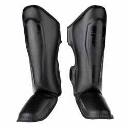 PROTECTION Fighter Thai Classic Shinguards - Black, JE1573BG
