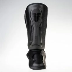Fighter Shinguards Thai Ergo - Black, FSG-004BR