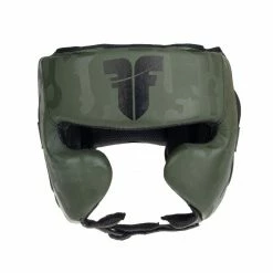 Headguard Fighter Sparring Pro - Khaki/camo PROTECTION