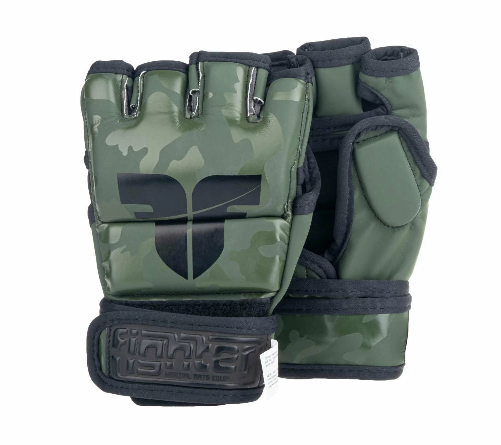 Brand new ๐ MMA Gloves Fighter Competition - Khaki/camo ๐ 5 MMA Gloves Fighter Competition - Khaki/camo