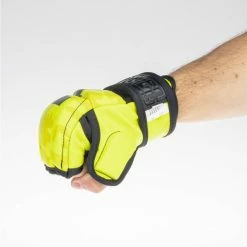 Wholesale ๐ MMA Gloves Fighter Competition - Neon Yellow/camo โ 12 MMA Gloves Fighter Competition - Neon Yellow/camo