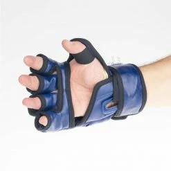 MMA Gloves Fighter Competition - Blue/camo