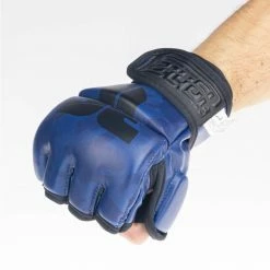MMA Gloves Fighter Competition - Blue/camo