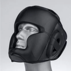 Headguard Fighter Sparring - Black PROTECTION