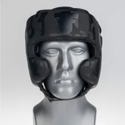 PROTECTION Headguard Fighter Sparring Pro - Black/camo