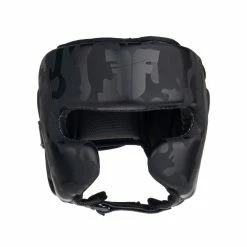 PROTECTION Headguard Fighter Sparring Pro - Black/camo