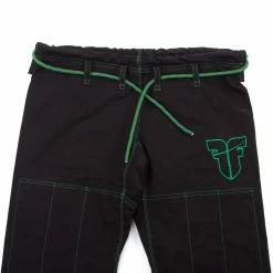 The Fighter SERPENT Ripstop BJJ Gi Uniform - Black, BJJBL-03