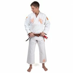 Fighter BJJ Gi Koi Uniform - White, BJJW-02 OFFERS