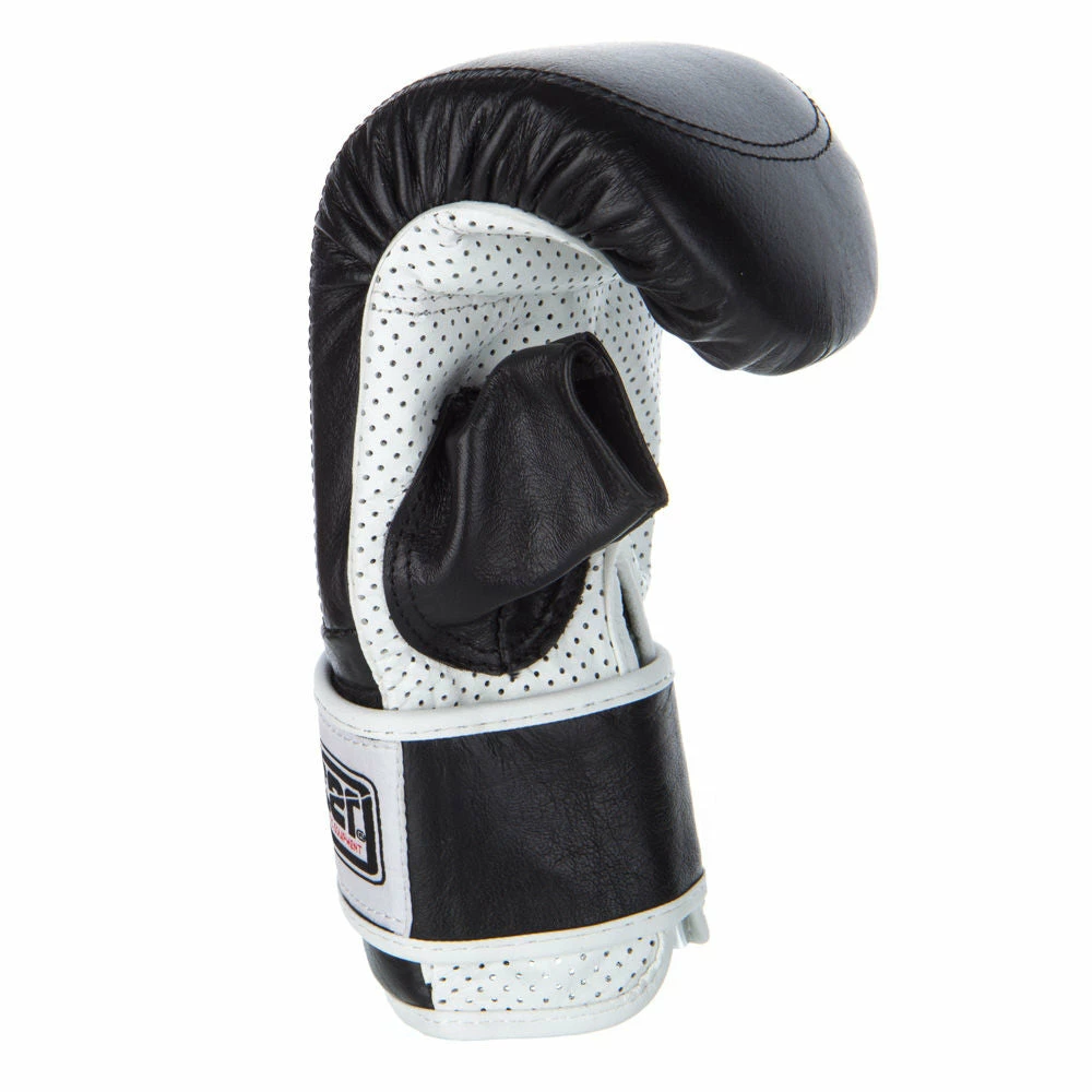 Budget 👍 Bag Gloves Fighter Velcro - Black/white, Je-perf 😉 4 Bag Gloves Fighter Velcro - Black/white, Je-perf