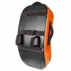 TRAINING Fighter Curved Kicking Shield - MULTI GRIP - Black/orange, FKSH-01