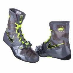 Best Pirce 👏 FOOTWEAR Boxing 👟 Shoes NIKE HyperKO - Grey/neon Yellow, 634923-007 ❤️ 10 FOOTWEAR Boxing Shoes NIKE HyperKO - Grey/neon Yellow, 634923-007