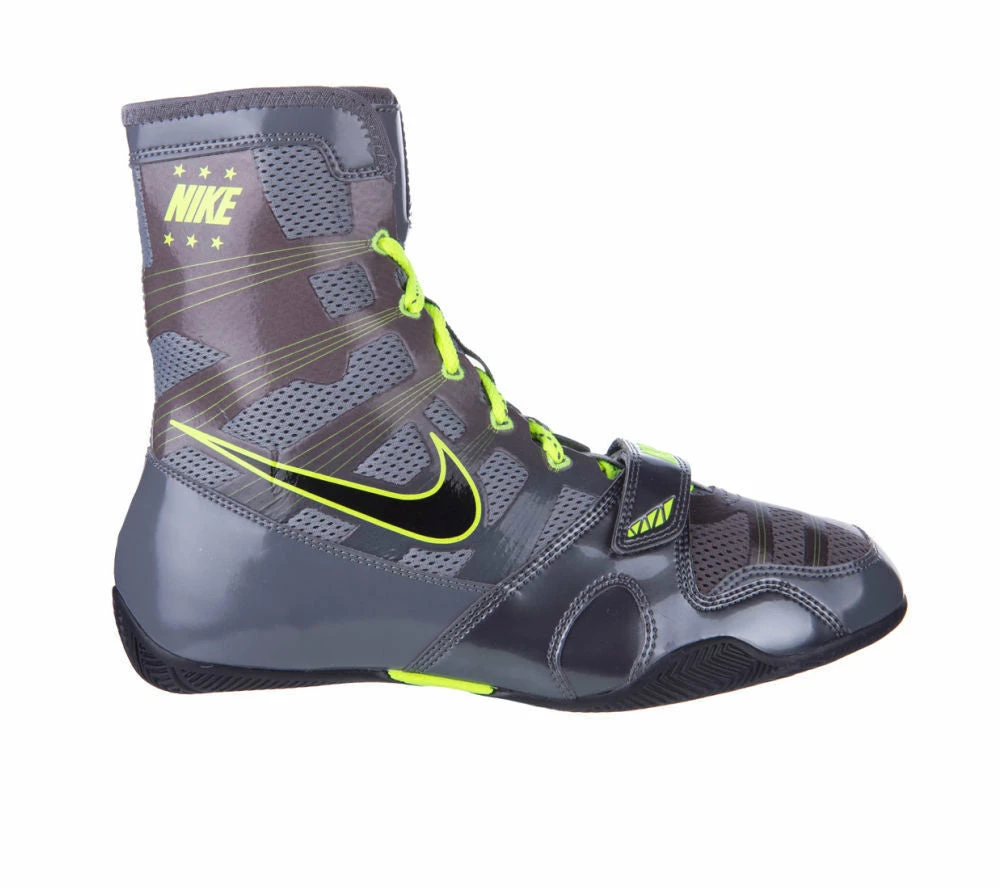 Best Pirce 👏 FOOTWEAR Boxing 👟 Shoes NIKE HyperKO - Grey/neon Yellow, 634923-007 ❤️ 3 FOOTWEAR Boxing Shoes NIKE HyperKO - Grey/neon Yellow, 634923-007