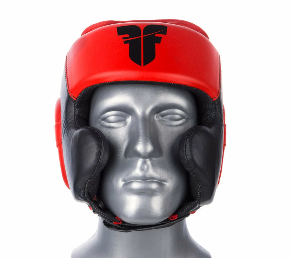 Hot Sale βοΈ Fighter Black / Red Leather Sparring Headguard, NL2796R PROTECTION π€© 6 Fighter Black / Red Leather Sparring Headguard, NL2796R PROTECTION