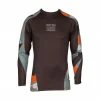 TopTen MMA Top Ten MMA Jungle Rashguard - Black/grey/neon Orange, 14121-93