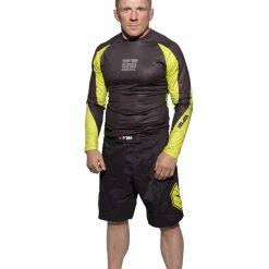 TopTen MMA Top Ten MMA UFA Rashguard - Black/yellow, 14111-92