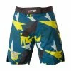 TopTen MMA Top Ten MMA Shorts Jungle - Blue/black/yellow, 18721-62