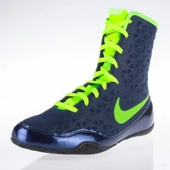 Best deal โ Nike KO Boxing ๐ Shoes - Navy Blue/eletric Green, 839421-413 ๐ 14 Nike KO Boxing Shoes - Navy Blue/eletric Green, 839421-413