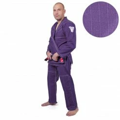 Fighter BJJ Ripstop Gi Rip Stop - Purple, BJJBW-10 Uniforms & Gi