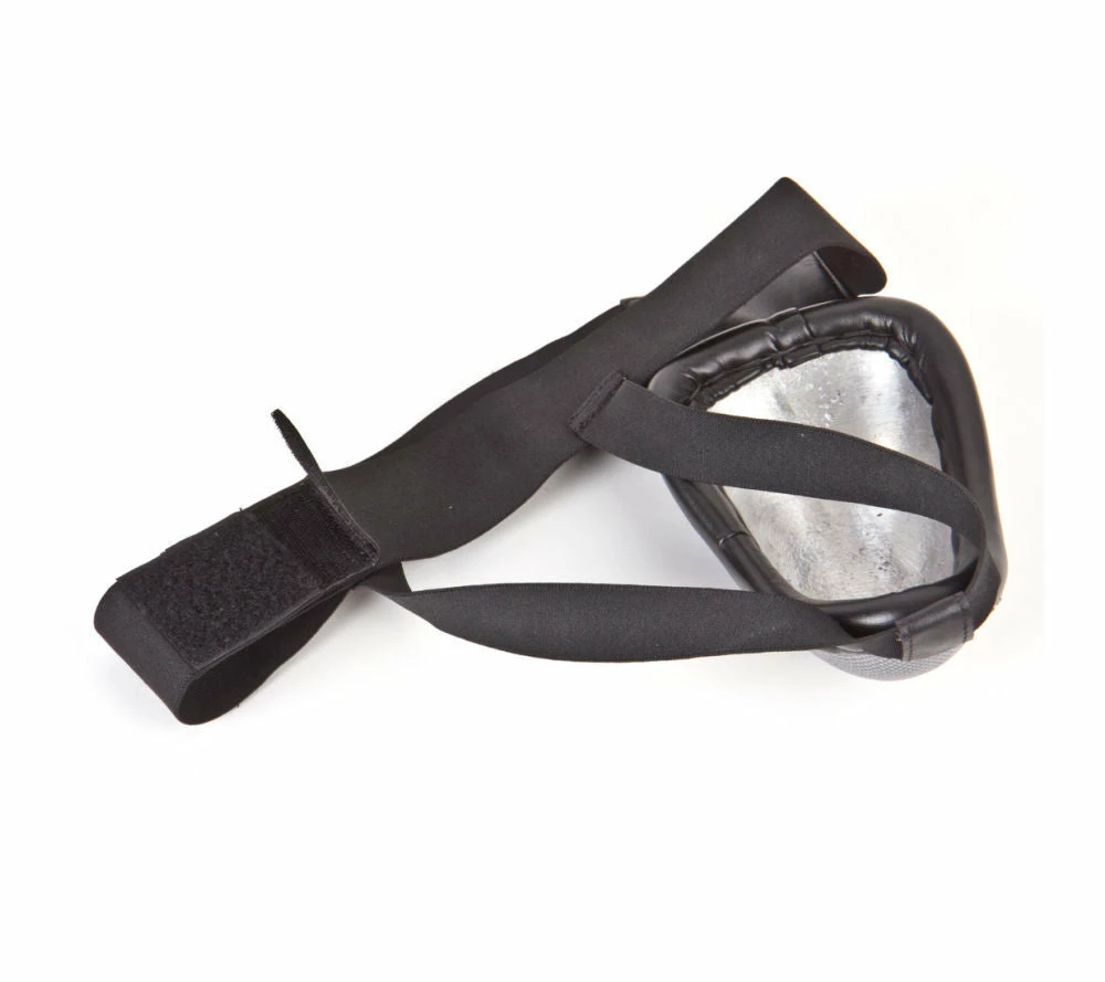 Best Pirce ⭐ PROTECTION Fighter Steel Groin Guard Grey/negro, JE-1577 🔥 4 PROTECTION Fighter Steel Groin Guard Grey/negro, JE-1577