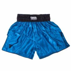 APPAREL Fighter Thai Shorts Bangkok Plain - Blue/black, FP03