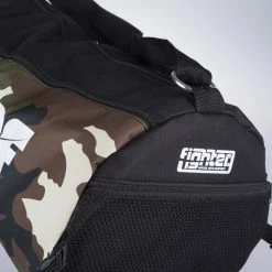 TRAINING Fighter Round Shoulder Bag - Black/camo, FSB-06