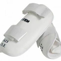 TopTen Shin Guard TOP TEN WAKO - White, 3208-1 PROTECTION