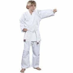 Hayashi Manus BASIC Lightweight Karate Uniform - 5oz - White, 019-1 UNIFORMS