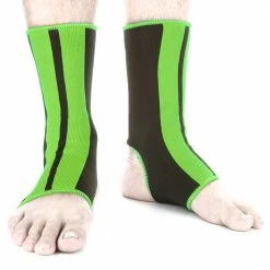 Ankle Support Fighter - Black/neon Green, FAS-05