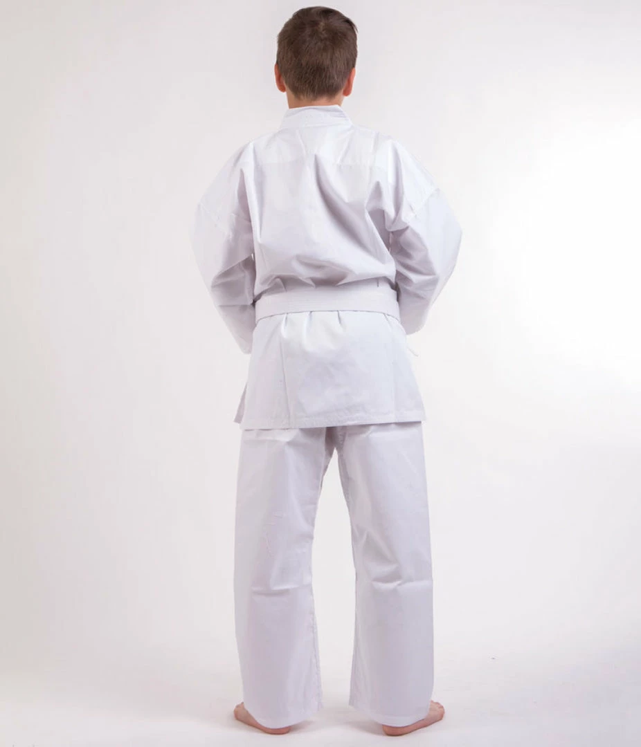 New 🔥 Hayashi HEIAN Lightweight White Student Uniform - 7oz WKF Approved SPE, 020-1WKF ✨ 6 Hayashi HEIAN Lightweight White Student Uniform - 7oz WKF Approved SPE, 020-1WKF