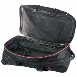 Hayashi - Trolley - Deluxe Wheeled Travel Black/Red Bag, 8007-94 TRAINING