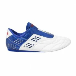 Brand new โ๏ธ FOOTWEAR TopTen BUDO ITF Laceless White & Blue Lightweight Taekwon-Do ๐ Shoes, 543-16 ๐ 15 FOOTWEAR TopTen BUDO ITF Laceless White & Blue Lightweight Taekwon-Do Shoes, 543-16