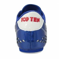 Brand new โ๏ธ FOOTWEAR TopTen BUDO ITF Laceless White & Blue Lightweight Taekwon-Do ๐ Shoes, 543-16 ๐ 12 FOOTWEAR TopTen BUDO ITF Laceless White & Blue Lightweight Taekwon-Do Shoes, 543-16