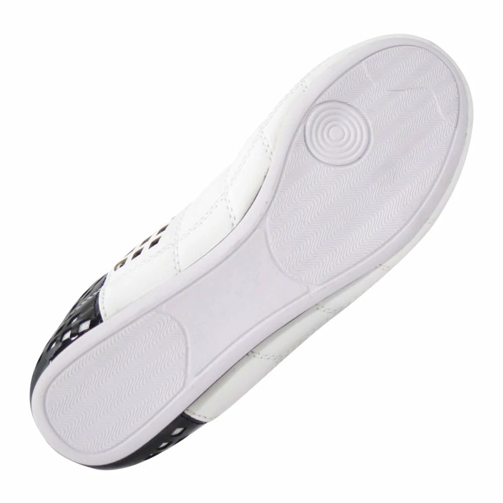 Wholesale ๐ TopTen BUDO Laceless Black & White Lightweight Vented Martial Arts ๐ Shoes, 543-9 FOOTWEAR ๐ 4 TopTen BUDO Laceless Black & White Lightweight Vented Martial Arts Shoes, 543-9 FOOTWEAR