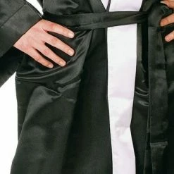 TopTen Top Ten Boxing Robe - Black/white, 1919-9