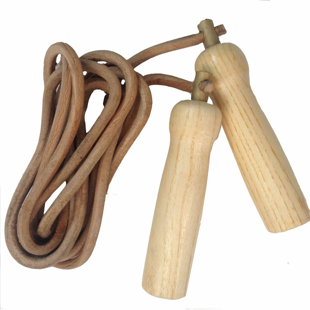 Wholesale ⭐ OFFERS Fighter Genuine Leather Jump Rope - Nature, 01111-02 👏 3 OFFERS Fighter Genuine Leather Jump Rope - Nature, 01111-02