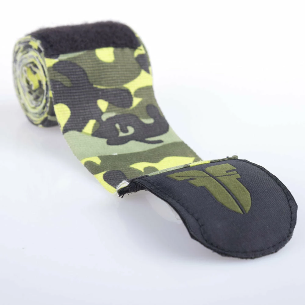 Hot Sale 💯 Fighter Handwraps - Green Camo, FHW-001GNC 🛒 4 Fighter Handwraps - Green Camo, FHW-001GNC